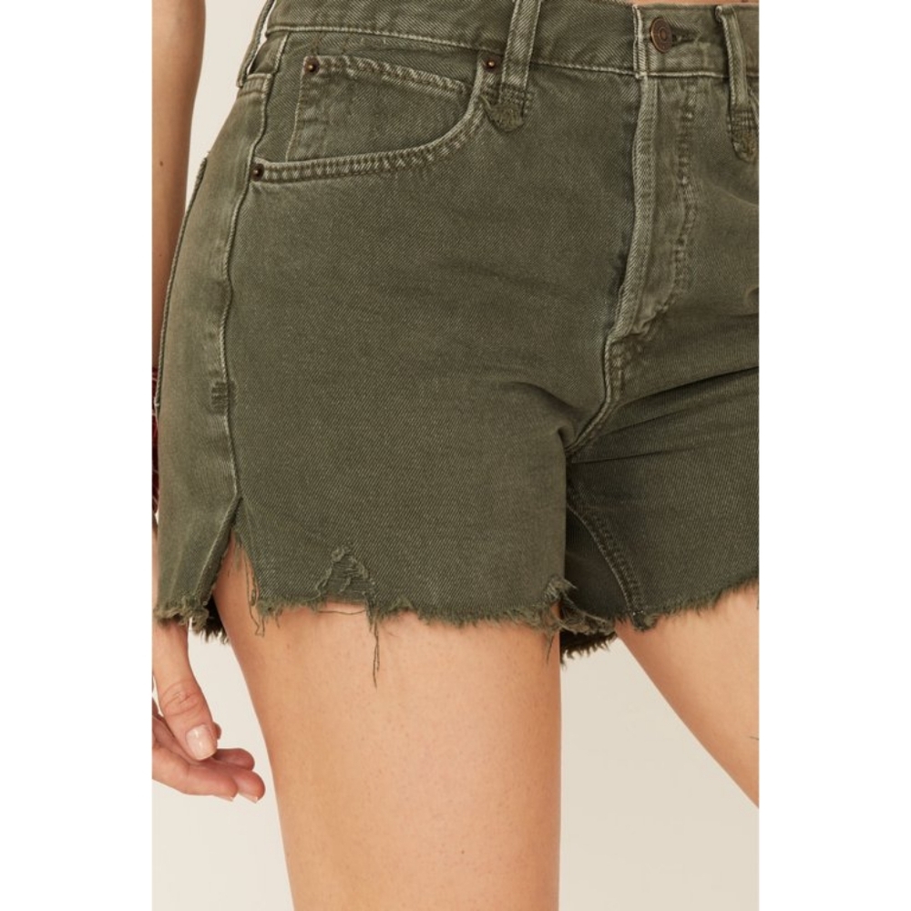 Free People Makai high rise cut off jean shorts - Picture 2 of 8